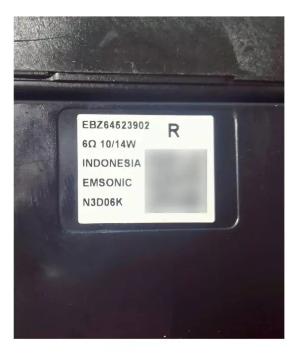 Par Alto Falantes Compatível Tv 65ur8750psa/ Ebz64523901 - Imagem 2