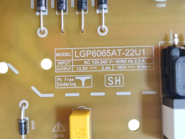 Placa Da Fonte Tv 65ur8750psa 65ur8750 Lgp6065at-22u1 - Imagem 4