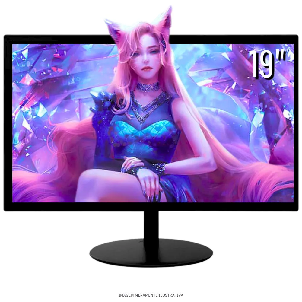 Computador PC Gamer Completo TOB Intel Core i7 SSD 480GB 16GB Teclado Mouse Mouse Pad e Headset Gamer Monitor 19" Windows 10 Pro Trial - Imagem 5